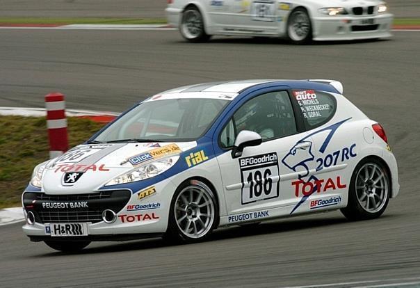 Peugeot 207 RC VLN. Foto: Auto-Reporter/Peugeot